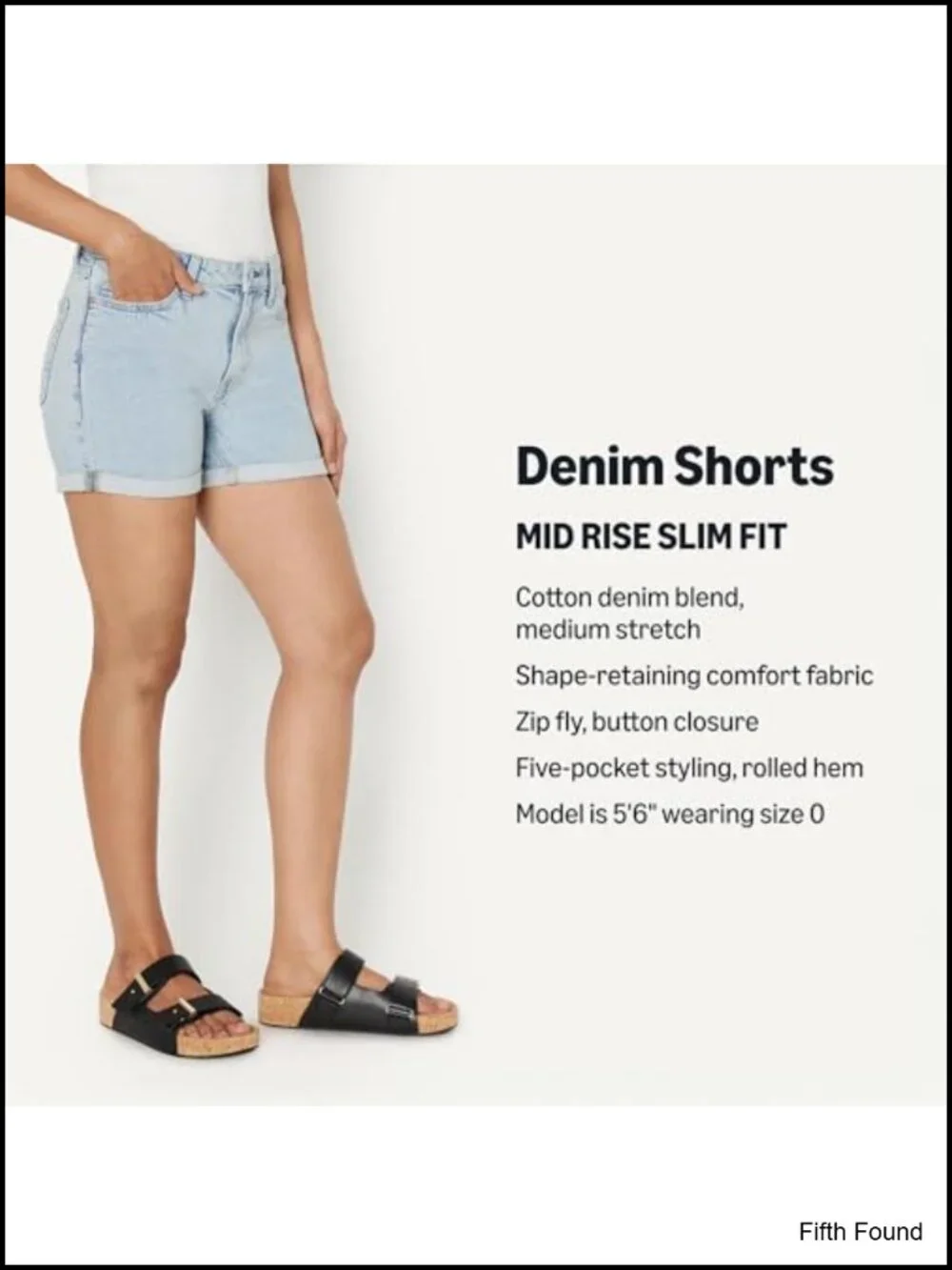 Women's Mid-Rise Stretchy Slim Fit 4